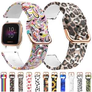 For Garmin Venu 2 2 Plus Venu SQ Forerunner 255 245 55 Silicone Watch Strap Band - Picture 1 of 51