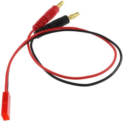 Silikon Ladekabel 20AWG 30cm Bananastecker JST für Tello DJI RC-Modelle - Bild 1 von 4