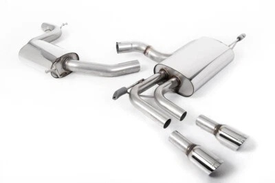 Milltek Auspuffanlage Polished Tips - 03-12 Audi A3 2.0T FSI Sportback 2WD - Bild 1 von 2