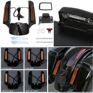 Rear Fender Fascia LED Light For Harley Touring Road King Street Road Glide 14+ - Picture 1 of 16