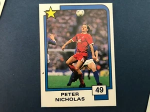 PANINI FOOTBALL SUPERSTARS ENGLAND 1988 NICHOLAS N 49 DA BUSTINA - Picture 1 of 1