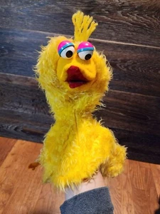 Marioneta de mano Sesame Street Big Bird 1979 Jim Henson - Imagen 1 de 6