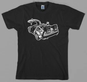 Back to the Future T Shirt delorean marty mcfly gigawatts 1.21 hover board 80s - Picture 1 of 7