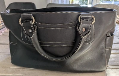 CELINE Leder Boogie Bag Designer Handtasche dunkel Braun TOP! - Bild 1 von 4