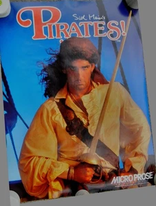 Rare 1987 Pirates Store Game Promo Poster - 18" x 24" - Picture 1 of 7
