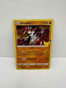 Groudon Holo Rare Celebrazioni 017/025 quasi nuovo - Foto 1 di 2