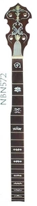 5 String 22 frets Banjo Neck Maple wood inlaid NBN572 - Picture 1 of 7