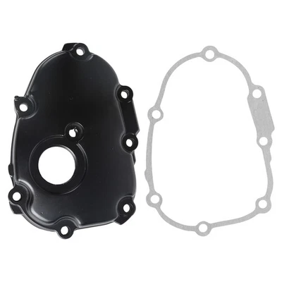 Funda de manivela con cubierta de bomba de aceite negra apta para Yamaha YZF R6 600 2006-2022 2007 2008 09 Foto 1 de 4