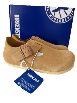 Birkenstock London suede latte cream loafers size 37 & 39 RRP €160 - Image 1 of 4