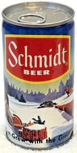 1970's Schmidt-Moose & Logging-Northwest Brew-Lacrosse,Wis-12 oz-Steel Beer Can - Picture 1 of 6