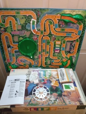 Vintage 1991 Milton Bradley The Game of Life Board Game Very Worn & Missing Ring - Image 1 of 4