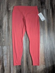 NWT Lululemon Align High-Rise Pant 28" MSRP $98 NEW Size 14 Desert Red - Picture 1 of 3