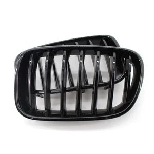 Front Grille For BMW X3 2011-2013 F25 2011-2013 Glossy Black Pre-Facelift - Picture 1 of 5