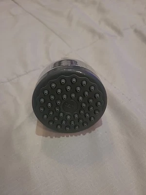 GENUINE Delta Foundations SHOWERHEAD B112900C Chrome SMALL SCRATCHES  - Image 1 of 4