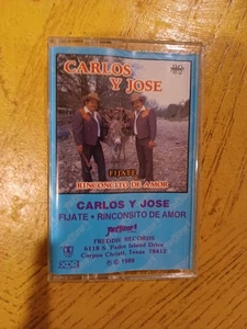 CARLOS Y JOSE Fijate/Rinconsito De Amor USED CASSETTE TAPE EXCELLENT CONDITION - Picture 1 of 4