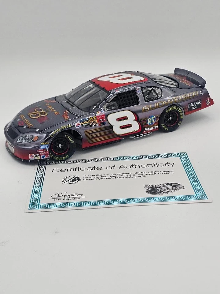 Dale Earnhardt Jr #8 Bud / Staind Chevy - 2003 COLOR CHROME ARC 1:24th diecast - Image 1 of 4