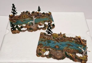 Departamento 56 Mountain Creek Sección Recta Ocho piezas incluyendo árboles - Imagen 1 de 9