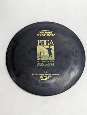 Discraft ESP Stalker Disc Golf Fairway Driver 169g PFN PDGA Edition Black 2013 - Image 1 of 4