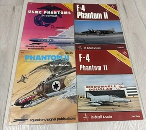 PHANTOM II Mcdonnell Douglas, USMC, In Detail And Scale- SET OF 4 - Picture 1 of 5