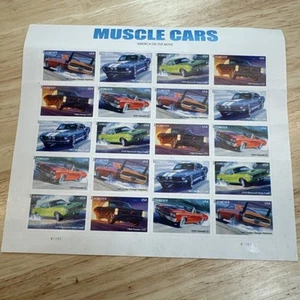 Coches musculosos franqueo de Estados Unidos (sello para siempre) - Imagen 1 de 2