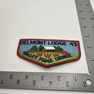 Delmont Lodge #43 Frontera Roja OA Orden de la Flecha 60B-1198J - Imagen 1 de 1