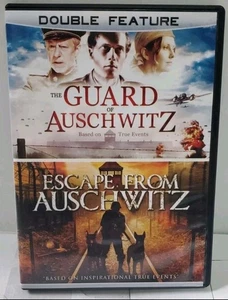 NEW DVD THE GUARD AT AUSCHWITZ AND ESCAPE FROM AUSCHWITZ 2 FILM COLLECTION - Picture 1 of 1