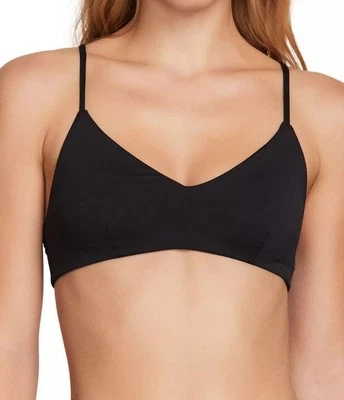Volcom Womens Black Simply Seamless Bikini Top L112818 Size X-Large - Image 1 of 2