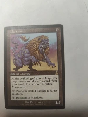 Masticore Urza's Destiny Artifact Rare Magic the Gathering Card - Image 1 of 2