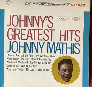 Vintage Record Johnny Mathis, 1962, #8634, VG+ Condition, - Picture 1 of 4