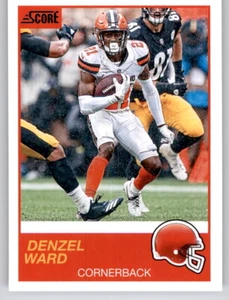 2019 Score Denzel Ward NFL PWE Base Card Browns #108 - Picture 1 of 2
