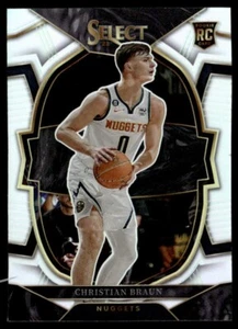 Christian Braun Rookie Select Prizm argento 22-23 - Foto 1 di 2