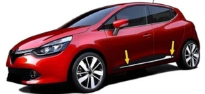 Side Door Streamer Chrome Cover For Renault Clio 4 2012-2019 4PCS - Picture 1 of 2