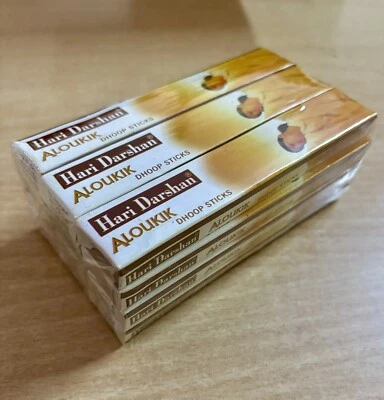 12 Box of 10 sticks 120 Sticks Hari Darshan Premium Dhoop Incense Sticks - Image 1 of 4