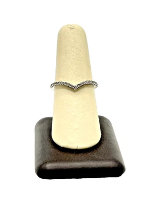 Pandora Sparkling Wishbone Ring Sterling Silver 925 with Cubic Zirconia - Image 1 of 3