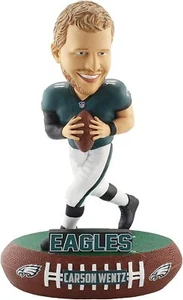 Coleccionables Carson Wentz Philadelphia Eagles Bobblehead Forever NFL NUEVO EN CAJA FOCO - Imagen 1 de 1