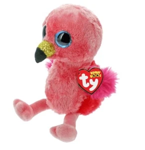 TY Beanie Boos Gilda Rosa Flamenco 9” Peluche Pájaro Peluche Kidcore NUEVO - Imagen 1 de 4