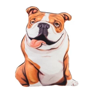 Bulldog Shaped Decorative Dog Pillow - Picture 1 of 1
