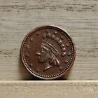 1864 Civil War Token "Union Forever" Princess Head