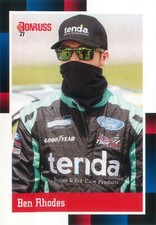 Ben Rhodes 2021 Panini Donruss Racing NASCAR Retro 1988 Card #147 ThorSport R.