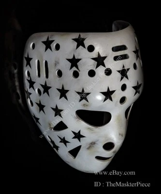 Máscara de hockey sobre hielo casco de portero portátil decoración del hogar Gilles Gilbert G54 Foto 1 de 4