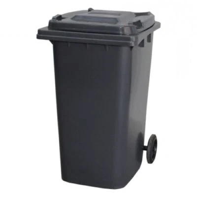 240L Black Wheelie Bin New High Quality EN840 Collection Only - Image 1 of 4
