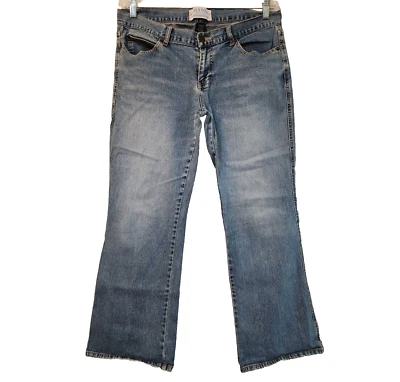 Steve & Barrys Womens Classic Dungarees Jeans Size 16S Short Mid Rise Boot Cut - Image 1 of 4