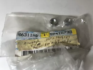 2 pcs Genuine OEM Mopar 59418738 Jeep Wrangler YJ 4.2L Exhaust Manifold Stud Nut - Bild 1 von 2