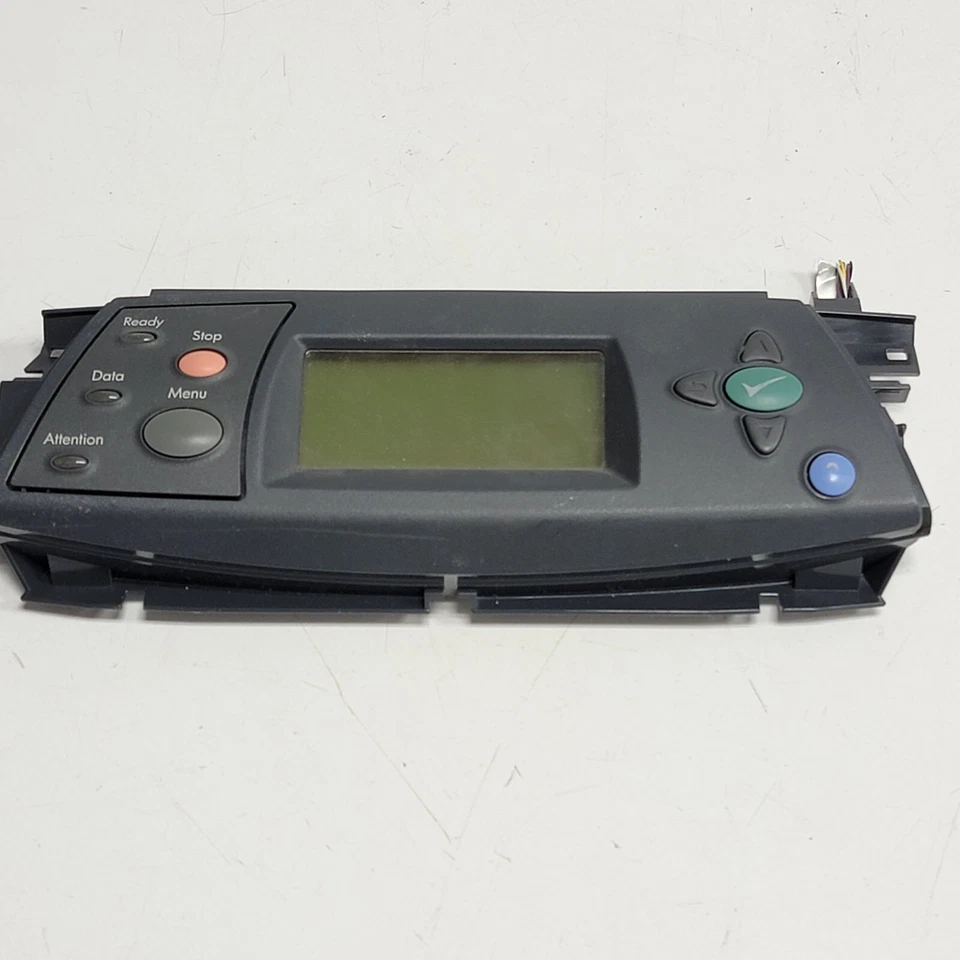 ORIGINAL FRONT PANEL CONTROL PART from HP LaserJet 4350tn Laser Printer - Image 1 of 4