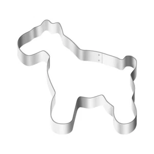 Schnauzer Dog Cookie Cutter  4.5'' Metal Pet Animal Shelter Treats - Picture 1 of 11