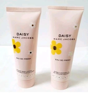 Marc Jacobs Daisy Eau So Fresh Body Lotion 75ml Shower Gel Set New FAST POSTAGE - Picture 1 of 1