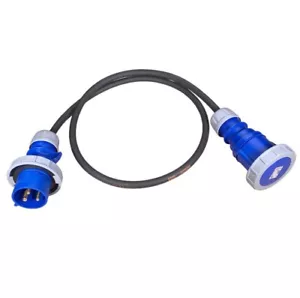 Cable de extensión de 32 amperios 3 pines conectores impermeables 6 mm² 240 V IP67 cable de alta resistencia - Imagen 1 de 7