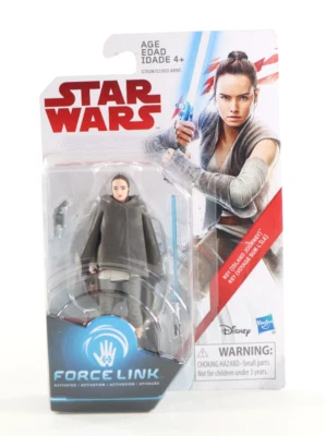 Figura de acción Star Wars Rey Island Journey Last Jedi Hasbro Force Link 3,75 en Foto 1 de 2