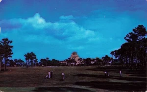 Sebring, Florida Postkarte Golfplatz am Harder Hill Poststempel 1952 P4 - Bild 1 von 2