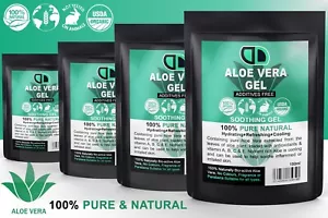 Gel de aloe vera 100% naturalmente bioactivo aloe vera - ¡varios tamaños disponibles! Reino Unido - Imagen 1 de 5